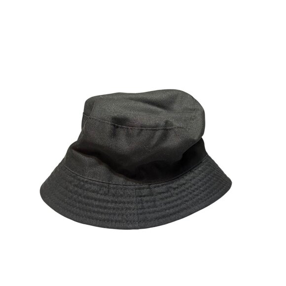 Reversible Black Floral & Solid Bucket Hat For Unisex Lightweight - Picture 13 of 14